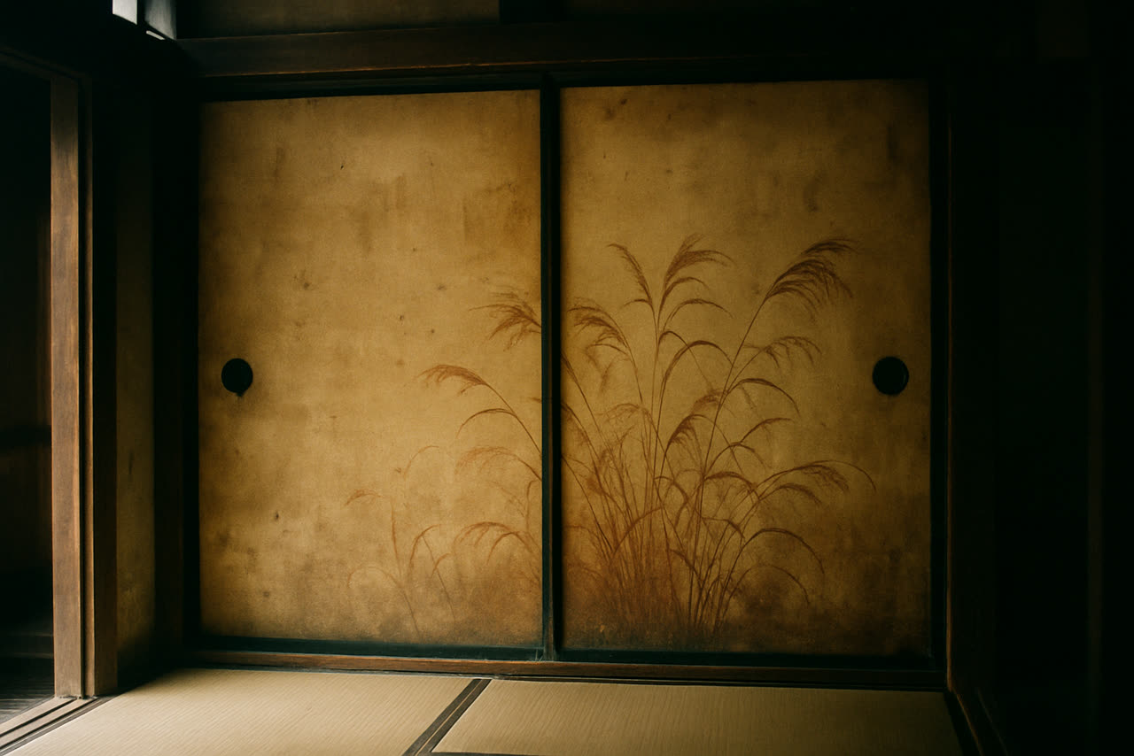 京町家の襖