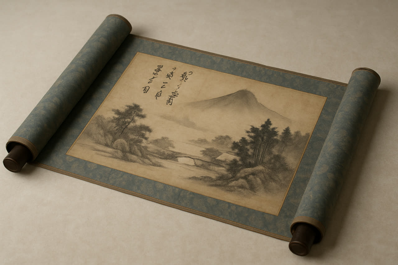 巻物・古文書・縁起の修復