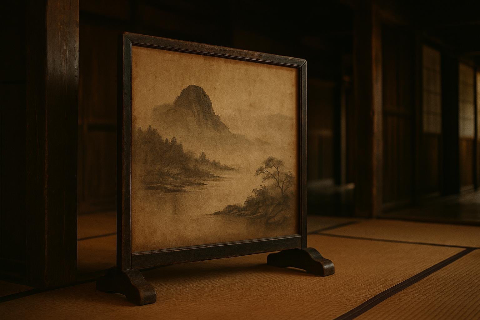 衝立の仕立て・張替え